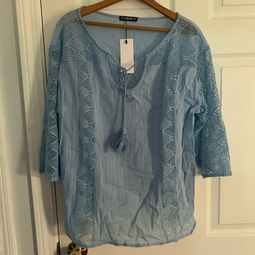 Blue shirt